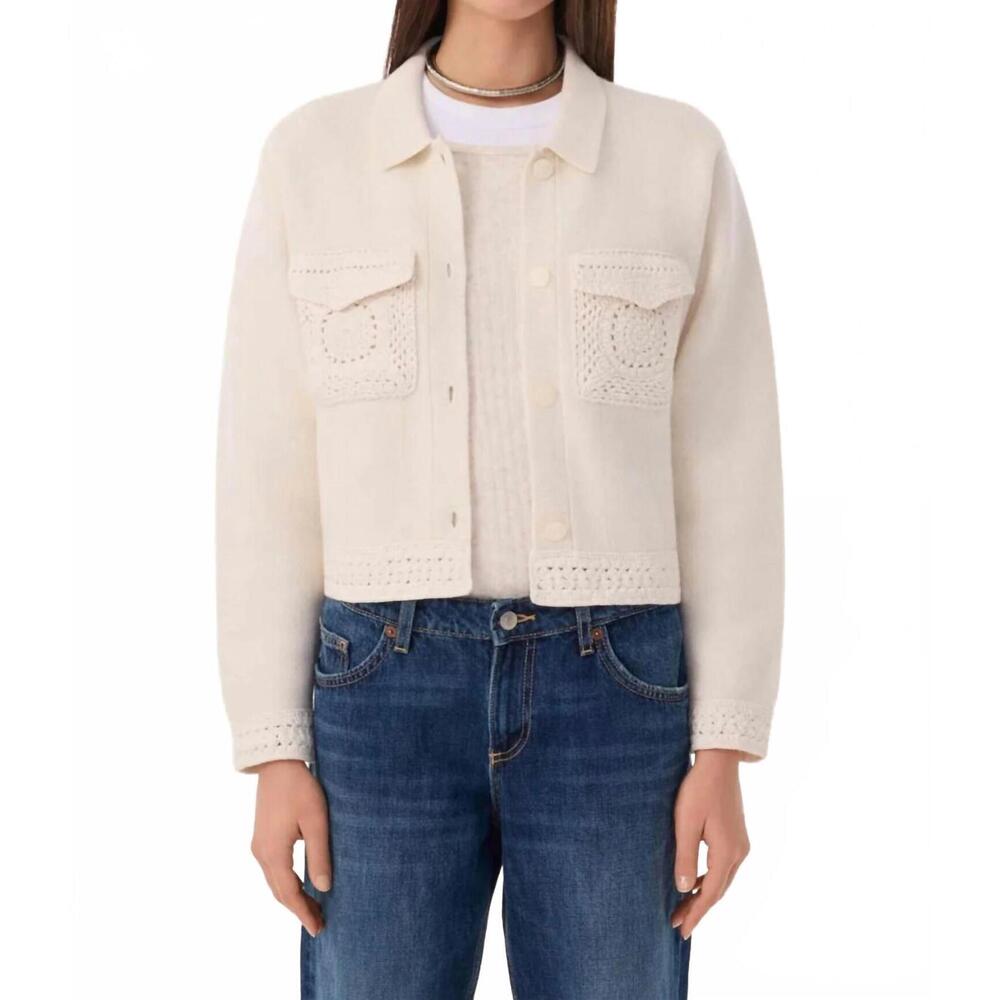 NEW KUJTEN xenia jacket in ecru